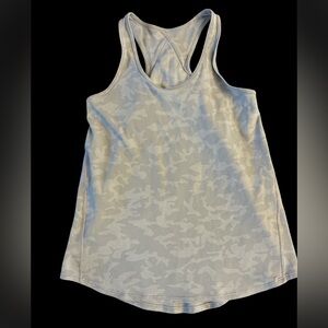 LuluLemon incognito tank top gray camo